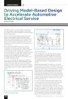 Driving Model-Based Design to Accelerate Automotive Electrical Service