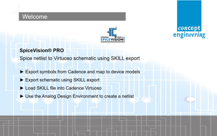 SPICE Netlist to Virtuoso Schematic Using SKILL Export